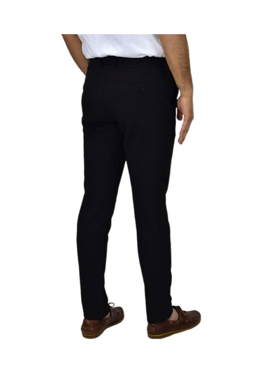 Erkek Jogger Gofre Lastikli Pantolon 1998 Bgl-st04423 Siyah