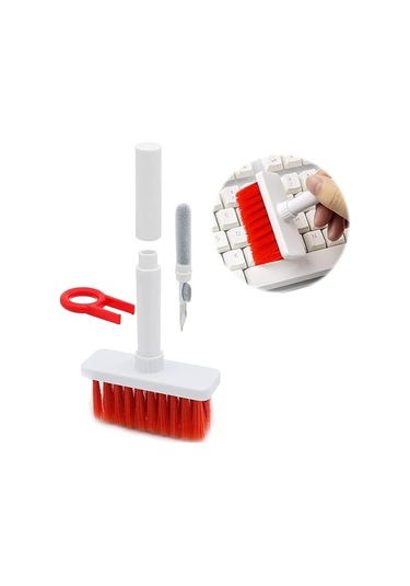 Klavye Temizleme Fırçası, 5'i 1 Arada, Çok İşlevli Klavye