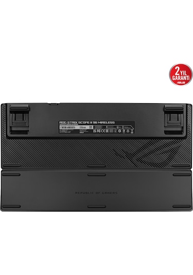 ASUS ROG STRIX SCOPE II 96 Wireless ROG NX SNOW WL/NX SNOW/ABS/TR Mekanik ABS Switch AURA SYNC RGB Q TR Oyuncu Klavyesi