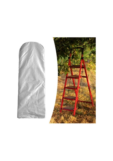 Homyl Katlanır Merdiven Kılıfı Taşınabilir Gümüş