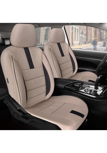 Oniks Bej Toyota Corolla Uyumlu Oto Koltuk Kılıfı