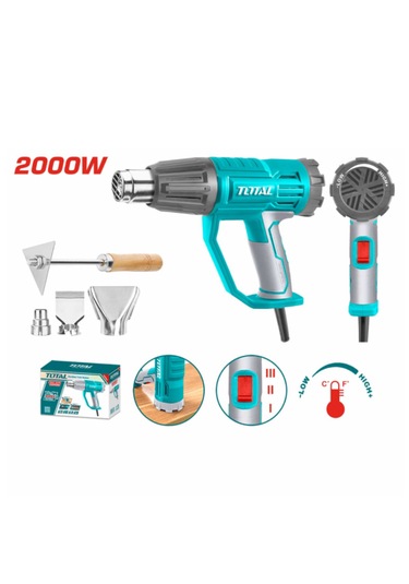 Total Tb20045 Sıcak Hava Tabancası 2000 W