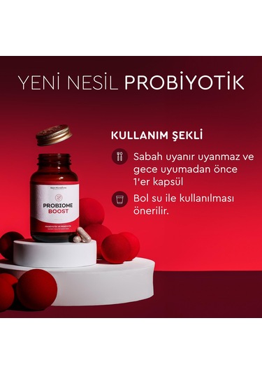 Probiome-boost Takviye Edici Gıda 60 Kapsül