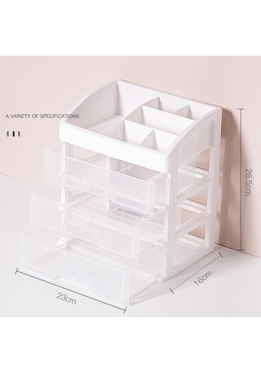 Homyl Banyo Çekmeceleri Için Kozmetik Depolama Rafı Dört