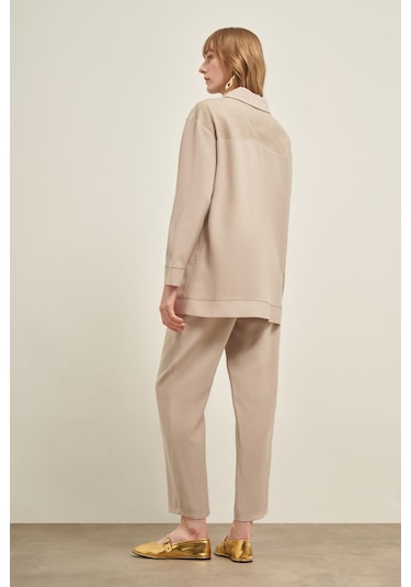 Ftz Kadın File Detay Takım Taş 31047 Taş