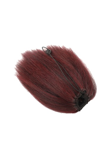 Cbtx İpli Örgü Cep Kısa Kafa Kabarık Kıvırcık Saç At Kuyruğu Peruk, Renk: 1bt30