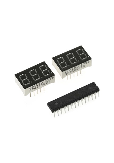 Aubyhe Kendin Yap Mcu Hesap Makinesi Seti - Led Ekranlı, Otomatik Kapanmalı, Cr2032 Pil Dahil Diğer