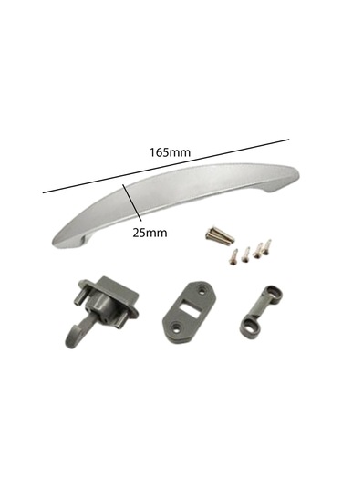 Suntek Tekneler Için Karavan Çekmece Mandalı Ve Kolu Gümüş