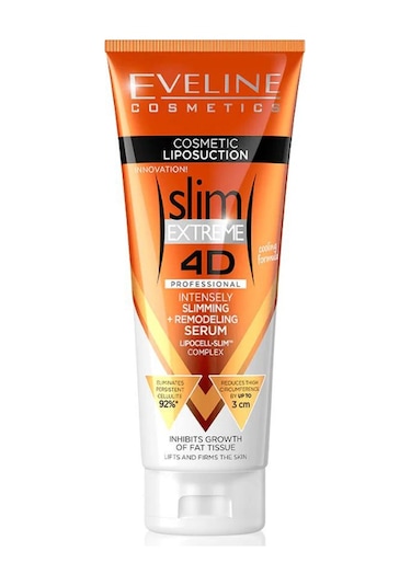 Eveline Slim Extreme 4D Yoğun İnceltici Yeniden Şekillendirici Serum 250 ML