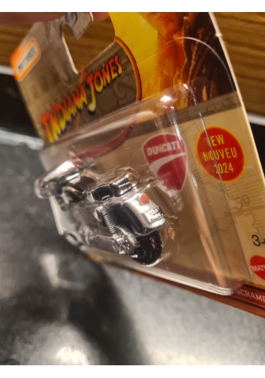 Matchbox 1/64 Ducati Scrambler Indiana Jones Özel Seri