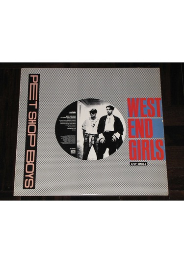 Pet Shop Boys - West End Girls - Maxı Single Plak