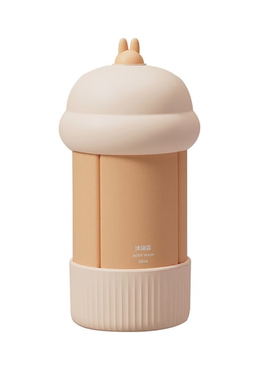 Reedark Seyahat Silikon Kozmetik Dolum Flakon Seti 4'lü - Şampuan, Losyon, Duş Jeli Taşınabilir Leakproof Canavar Tavşanı Renkli Diğer