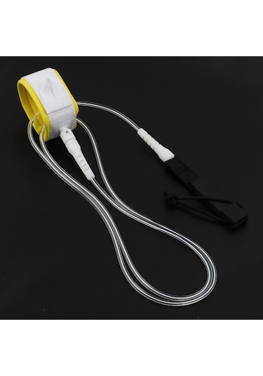 Suntek Sörf Tahtası Tasma Bacak Halatı Temizle-beyaz-6-ft