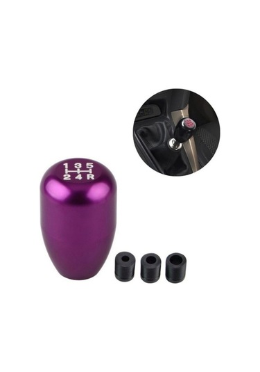 Metal Vites Topuzu Aparatlı Üniversal Alüminyum Mor GLZ03702415