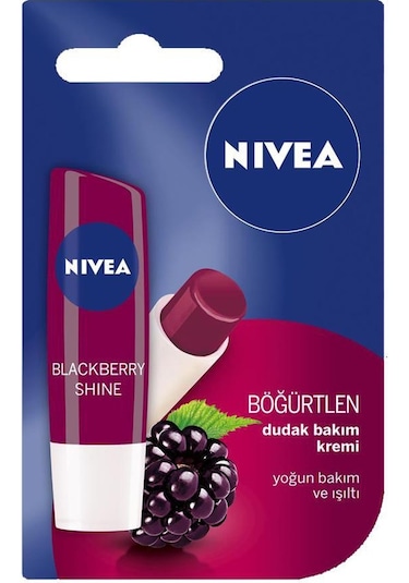 Nivea Böğürtlenli Dudak Bakım Kremi 4.8 G