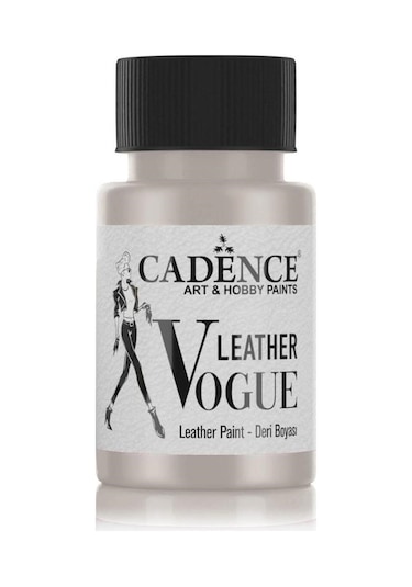 Leather Vogue Deri Boyası Metalik Lvm-07 Gümüş 50 Ml