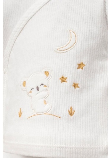 Bebitof %100 Pamuk Sevimli Yavru Koala Desenli 5 Parça Yenidoğan Hastane Çıkışı Zıbın Seti Bbtf.ekr.20231 Ekru Bebitof %100 Pamuk Sevimli Yavru Koala Desenli 5 Parça Yenidoğan Hastane Çıkışı Zıbın Seti Bbtf.ekr.20231 Ekru