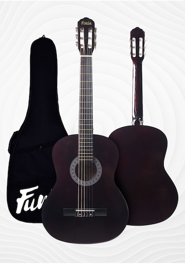 Cg-3902cf Klasik Gitar 4/4 Yetişkin Boy Sap Ayarlı Full Set Kahverengi