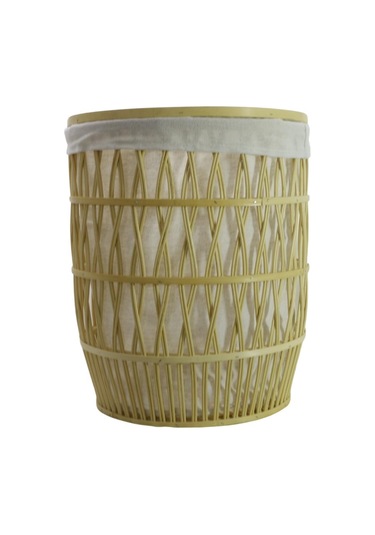 T.concept Dekoratif Dayanıklı Çok Amaçlı Bambu Sepet Büyük Boy L