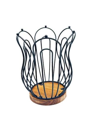 Suntek Kahve Pod Tutucu Istasyonu Organizatör Siyah-yükseltmek Siyah Yükseltmek