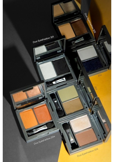 Alix Avien Göz Farı Duo Eyeshadow 201 Pearly White & Black Velvet 3 G