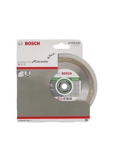 Bosch Ceramic Taş Kesme Diski Elmas 115 MM