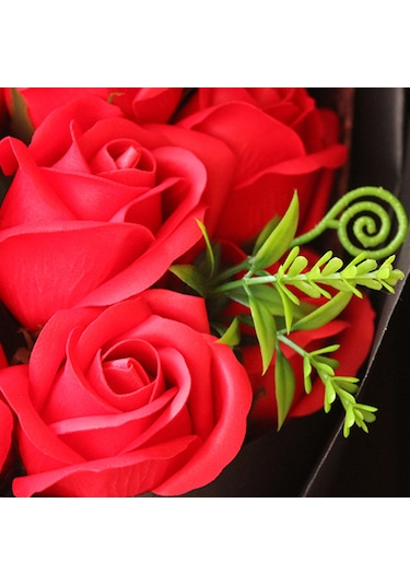 Geeroyoo Renkli Gradyan 18 Adet Sabun Gül Buketi - Romantik Dekor Ve Hediye Seçeneği