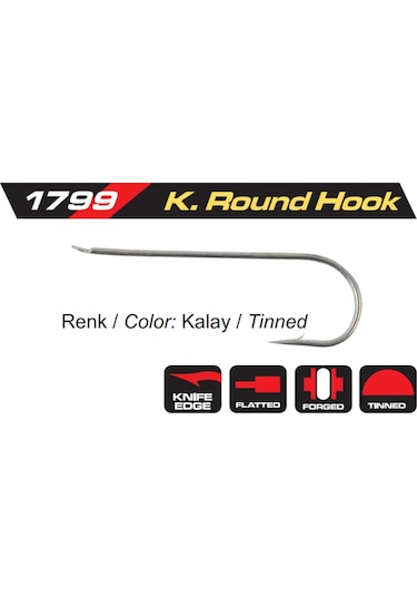 Protackle 1799 K. Round Iğne - 25/50 Adet Paket