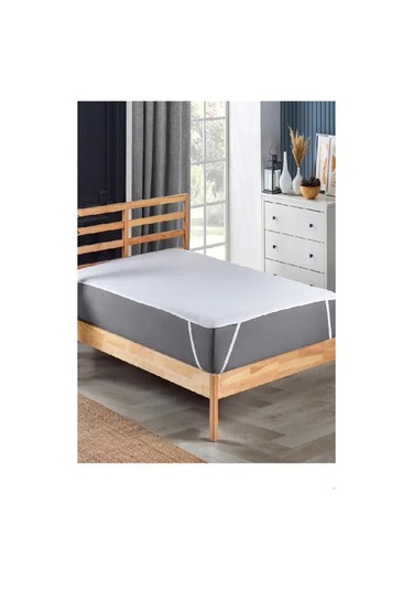 Mycey Sıvı Geçirmez Micro Alez 90x190 Cm Tek Kişilik Yatak Koruyucu Beyaz