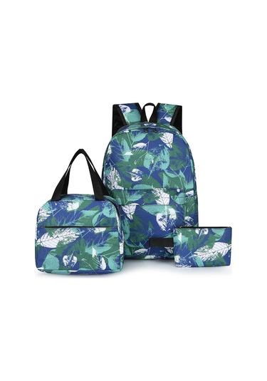 Vktech 3'lü Genç Okul Sırt Çantası Seti - Ayarlanabilir Kayışlı, Su Geçirmez Moda Çocuk Çantasıgri Gri