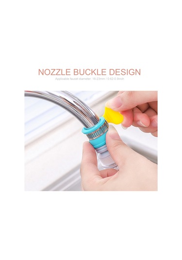 Skycity Mutfak Evcil Klor Filtreleyen 360 Döner Uzatılabilir Lavabo Musluk Su Spreyi, Su Tasarruflu, Yagmur Taşı Filtresi, Sprey Önleyici Yeşil