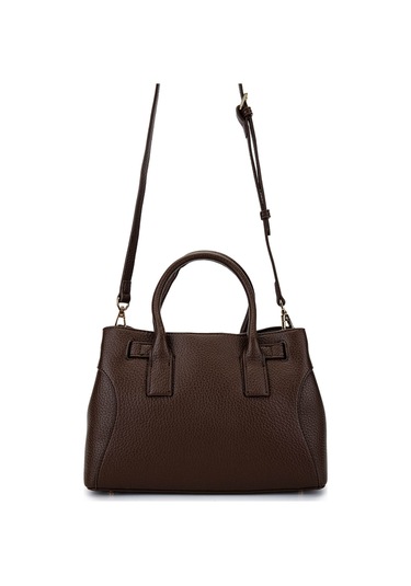 Tamer Tanca Kadın Suni Deri Kahverengi Omuz Çanta 921 27083 Bn Cnt Sk25-26 Kahve Kahverengi