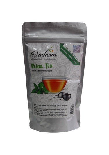Sadıcım Relax Limon Kokulu Süzen Poşet Melisa Çayı 80 G