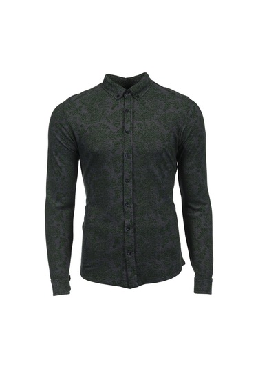 Arma Erkek Şal Desenli Gömlek K8gko1053 Yeşil