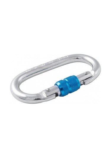 Fixe Symmetric St Screw Gate Kilitli Karabina Silver-Blue Çok Renkli