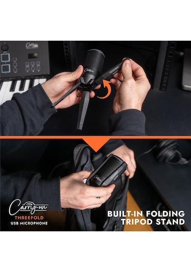 Blackstar Co-tfusbmıc-wt Carry-on Threefold Katlanabilir Usb Condenser Mikrofon Beyaz