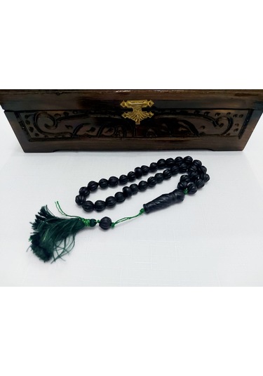 Miski Amber Balina Kusmuğu Küre Kesim Tesbih 10x10 26.5gr