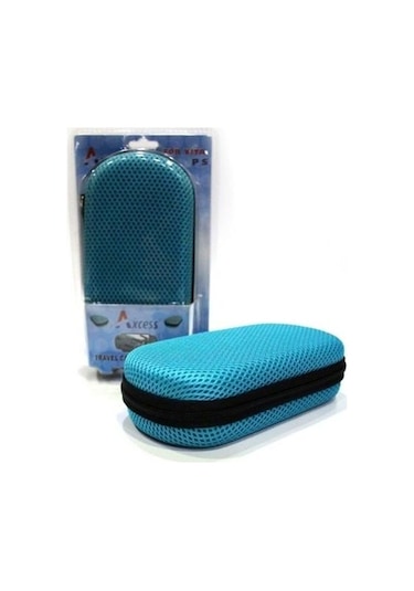 Ps Vita 1000 Ve 2000 Modeller Uyumlu Taşıma Çantası Mavi Case Ba
