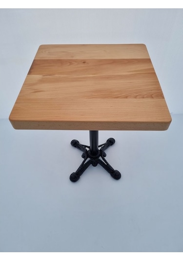 Bintaşmobilya Kayın Kütük Cafe Masası 60X60
