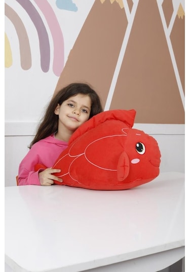 Pufu Toys Pelüş Kırmızı Balık 60cm
