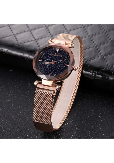 Sones Bs Bee Sister Paslanmaz Çelik Bayan Bileklik Saat Elmas Kol Saati Altın Gümüş