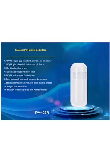 Obiem Ev Güvenlik Alarm Sistemleri Hareket Sensörü Tek Çalışmaz
