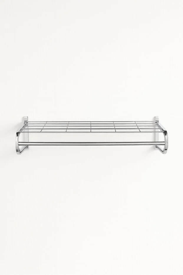 Metal Duvar Askılık Elbise Askılığı Banyo Havluluk Krom