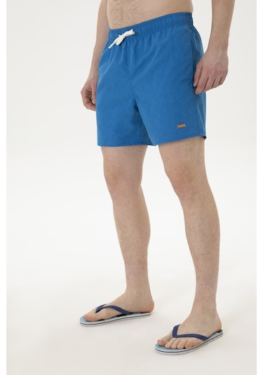 U.s. Polo Assn. Erkek Saks Deniz Şortu 50282943-vr045 Sax