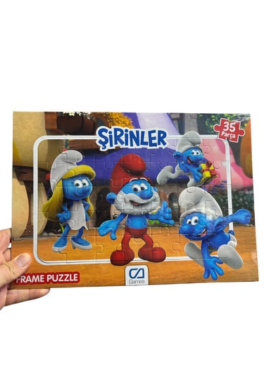 Ca Games Iki Adet Ricky Zoom Ve Şirinler Temalı Çocuk Puzzle 35 Parça 11