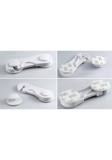 Portakal Safety Dolap-Kapak Kilidi 2 Adet