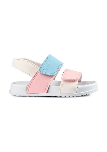 Vicco 321b23y252 Krixi Sandalet Beyaz-pembe Beyaz - Pembe