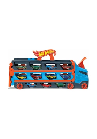 Hot Wheels GVG37 Sürat Pistli Tır 3 Adet 1:64 Ölçekli Araba İçerir
