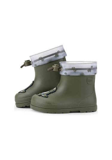 Igor Cc336-042 Mendi Dino Borreguito Çocuk Yağmur Çizmesi Haki