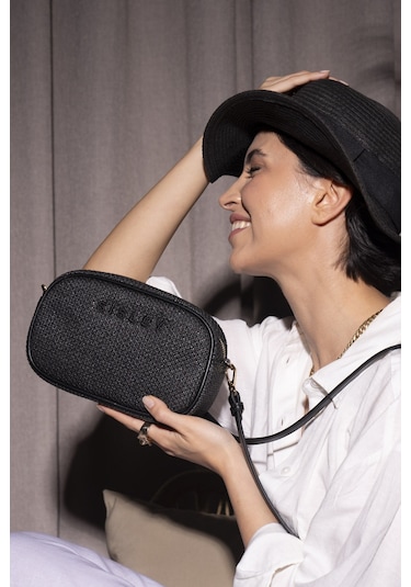 Sisley Sly 039 Çapraz Çantası Std / Siyah Siyah